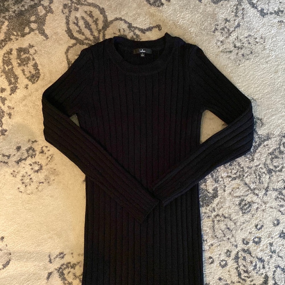 Lulus sweater dress. So soft! Stretchy. Midi.  Great condition...